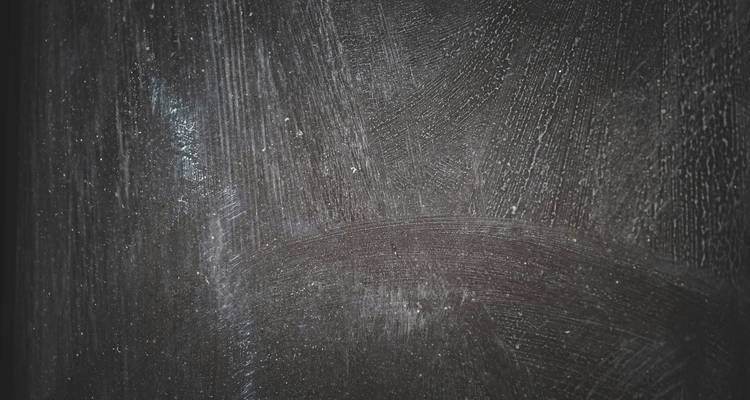 Alternaria mold: dark fuzzy patches in a bathroom corner