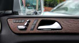 Close-up of car dashboard with clean AC vents and a new cabin filter