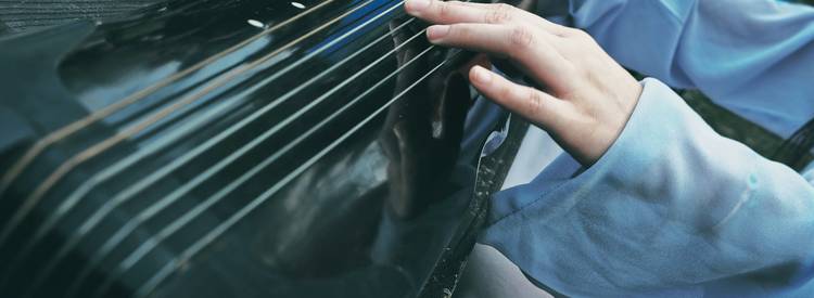 Person replacing a car's cabin air filter and cleaning AC vents to prevent mold
